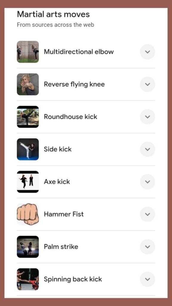 Special Moves of Wing Chun