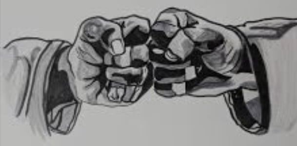 Fist Bump in Martial Arts Styles