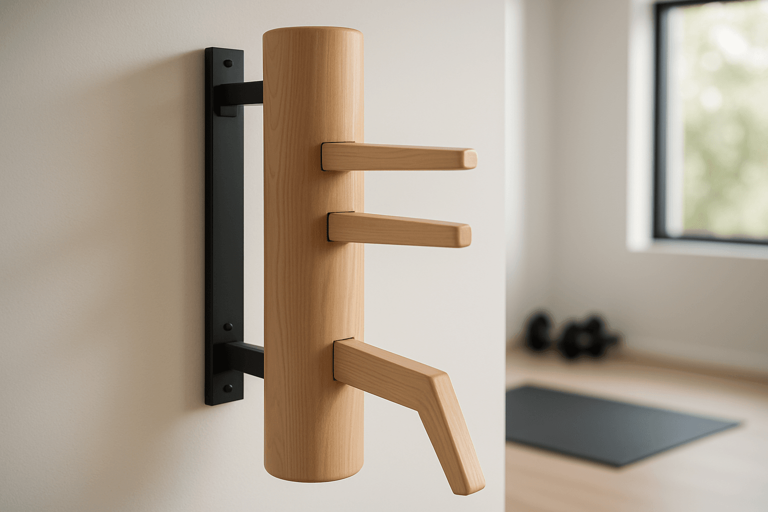 space-saving wing chun dummy designs"
