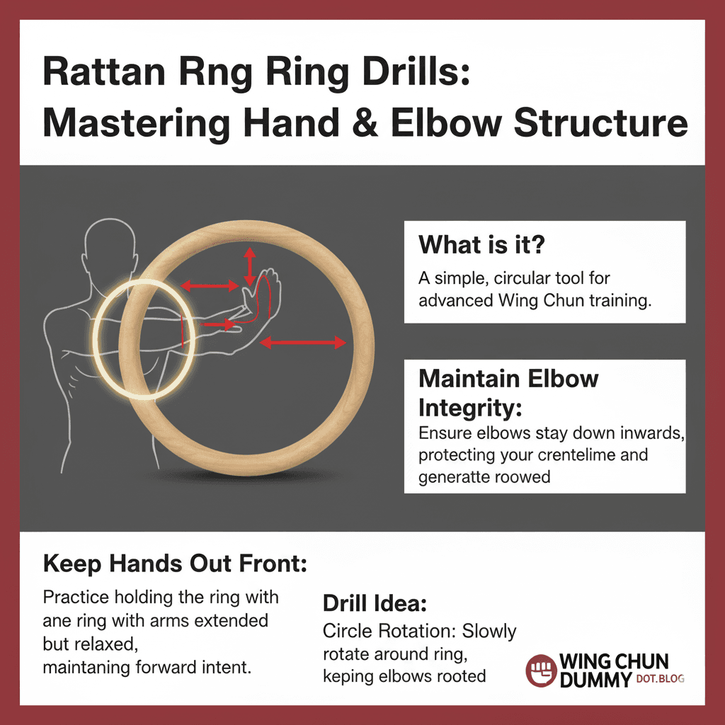 Embrace this timeless tool, and you will undoubtedly elevate your Wing Chun journey to new heights - rattan Ring