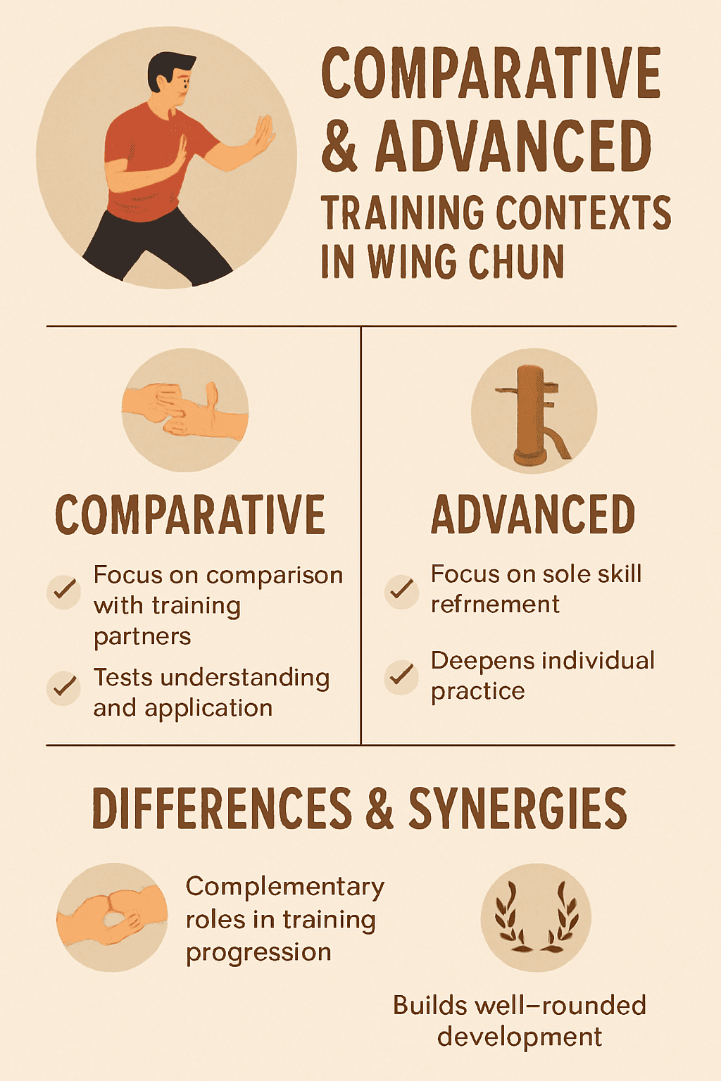 The Synergy: Bridging Comparative and Advanced in Wing Chun