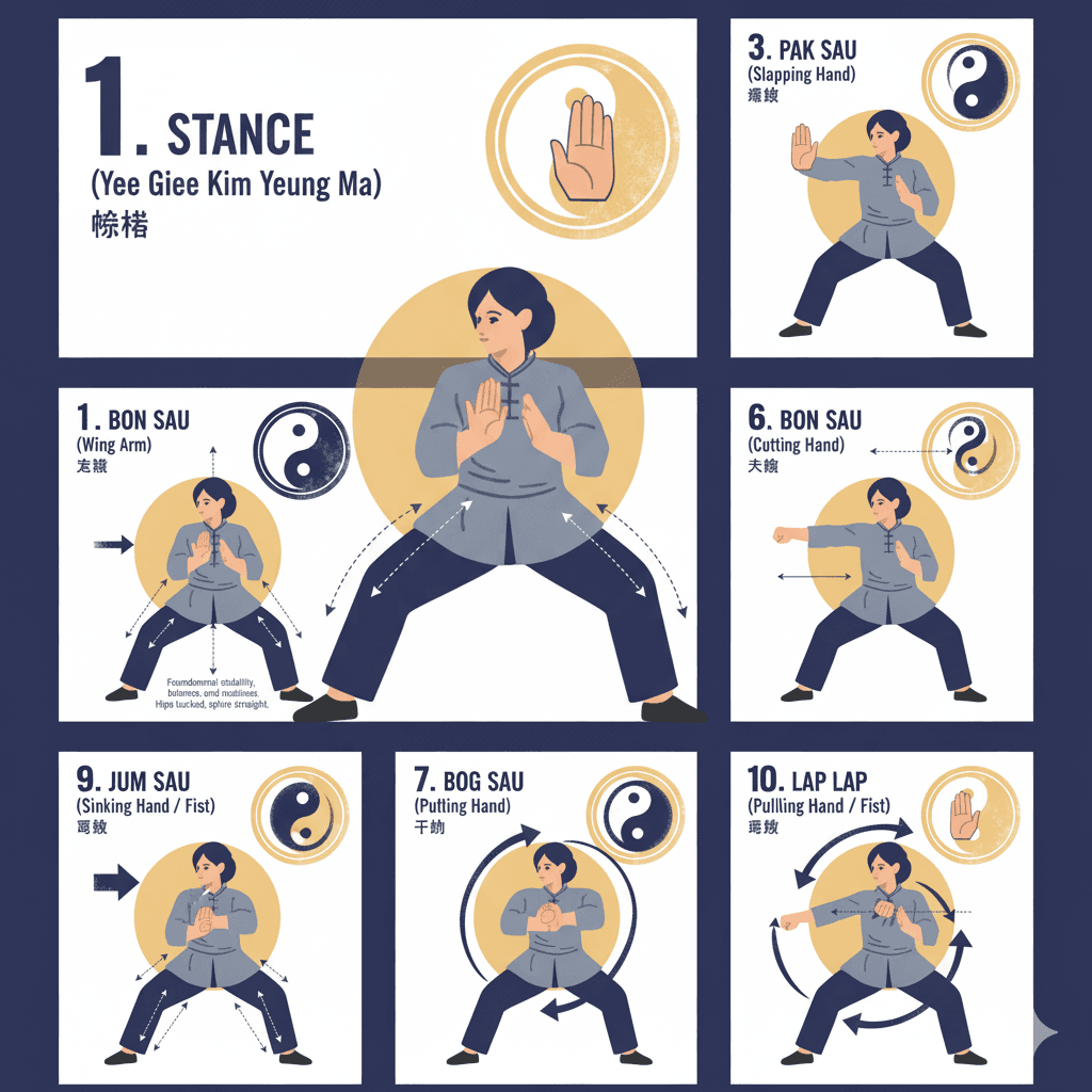 Creative Wing Chun's Basic Moves