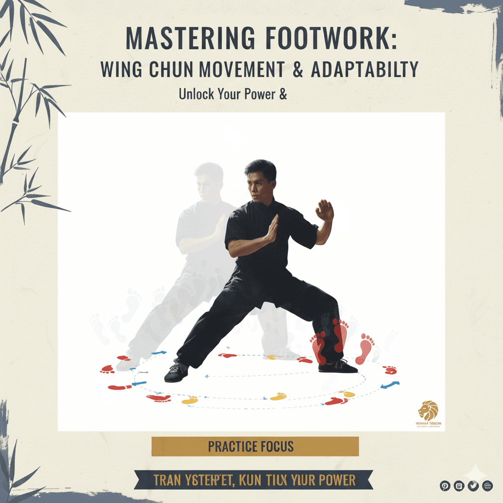 Discover the essential role of footwork in martial arts, particularly in Wing Chun's Mook Yan Jong training. This blog post explores key footwork techniques, specific drills to enhance precision and timing, and the importance of integrating movement with the wooden dummy. Learn how mastering footwork can elevate your martial arts performance and adaptability in combat scenarios. Improve your skills through consistent practice and understanding the connection between foot positioning, balance, and effective striking.