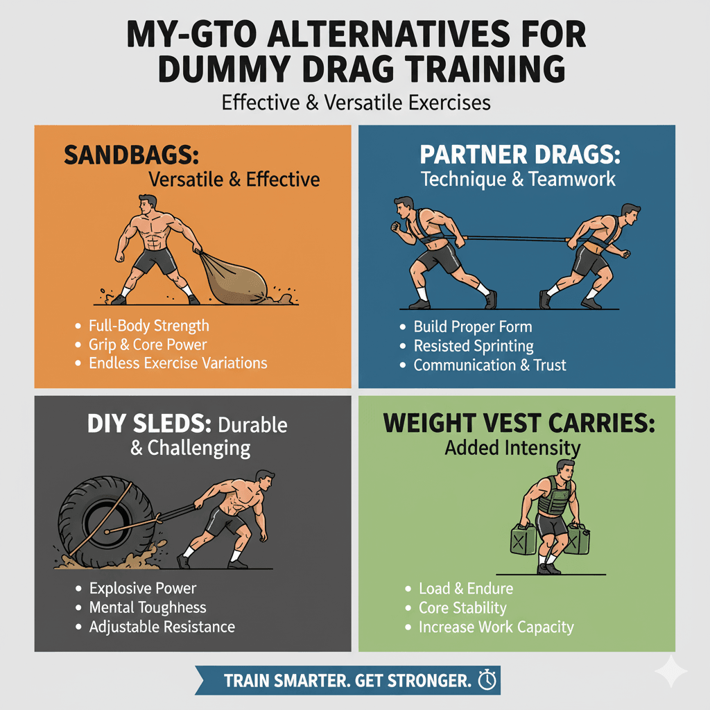 Hose Bundles (Firefighters Specific): Realistic and PracticalMaster the dummy drag without a dummy! Discover effective training alternatives like sandbags, partner drags, and DIY sleds to build strength and technique for physical agility tests. Learn how to train smart and safely