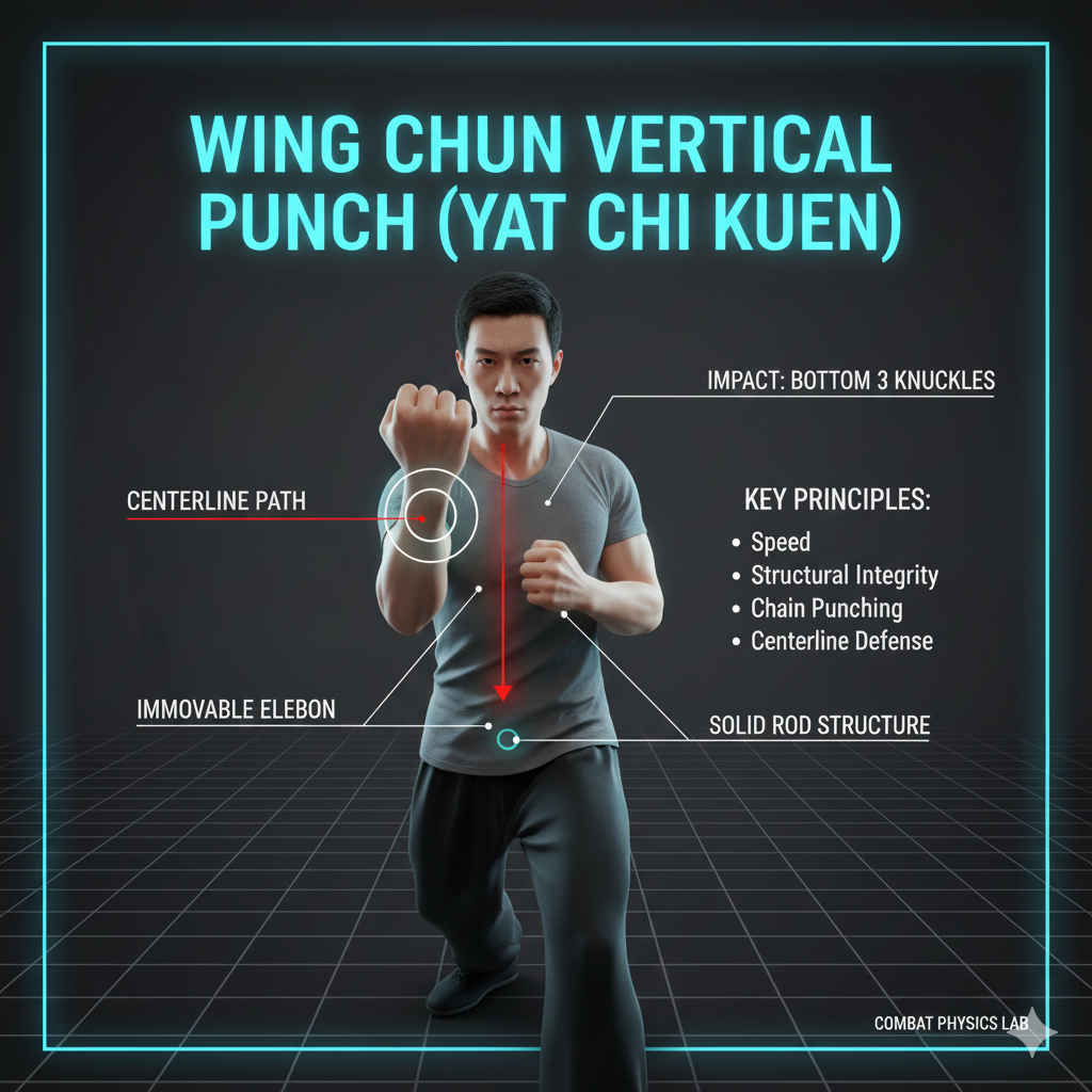 Straight Line vs. Torque: Comparing Punching Mechanics in Combat Sports and Wing Chun