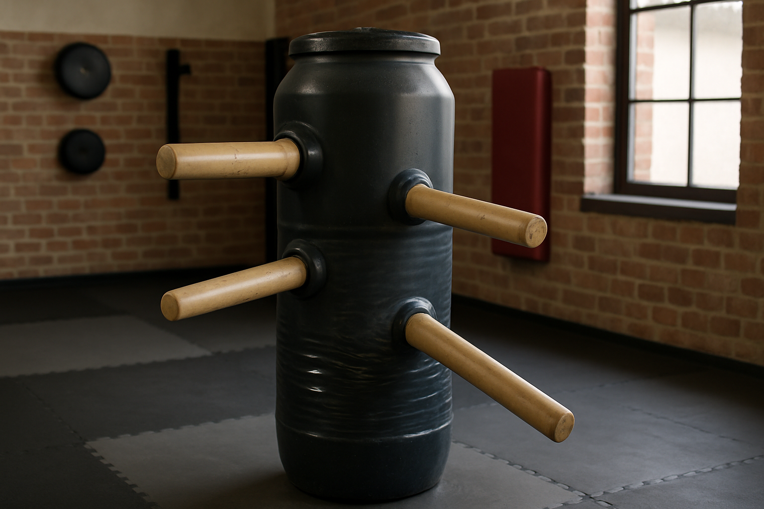 The Fluid Mook Yan Jong: Building a Water-Filled Barrel Dummy for Adaptive Training - Fluid Dummy Feature