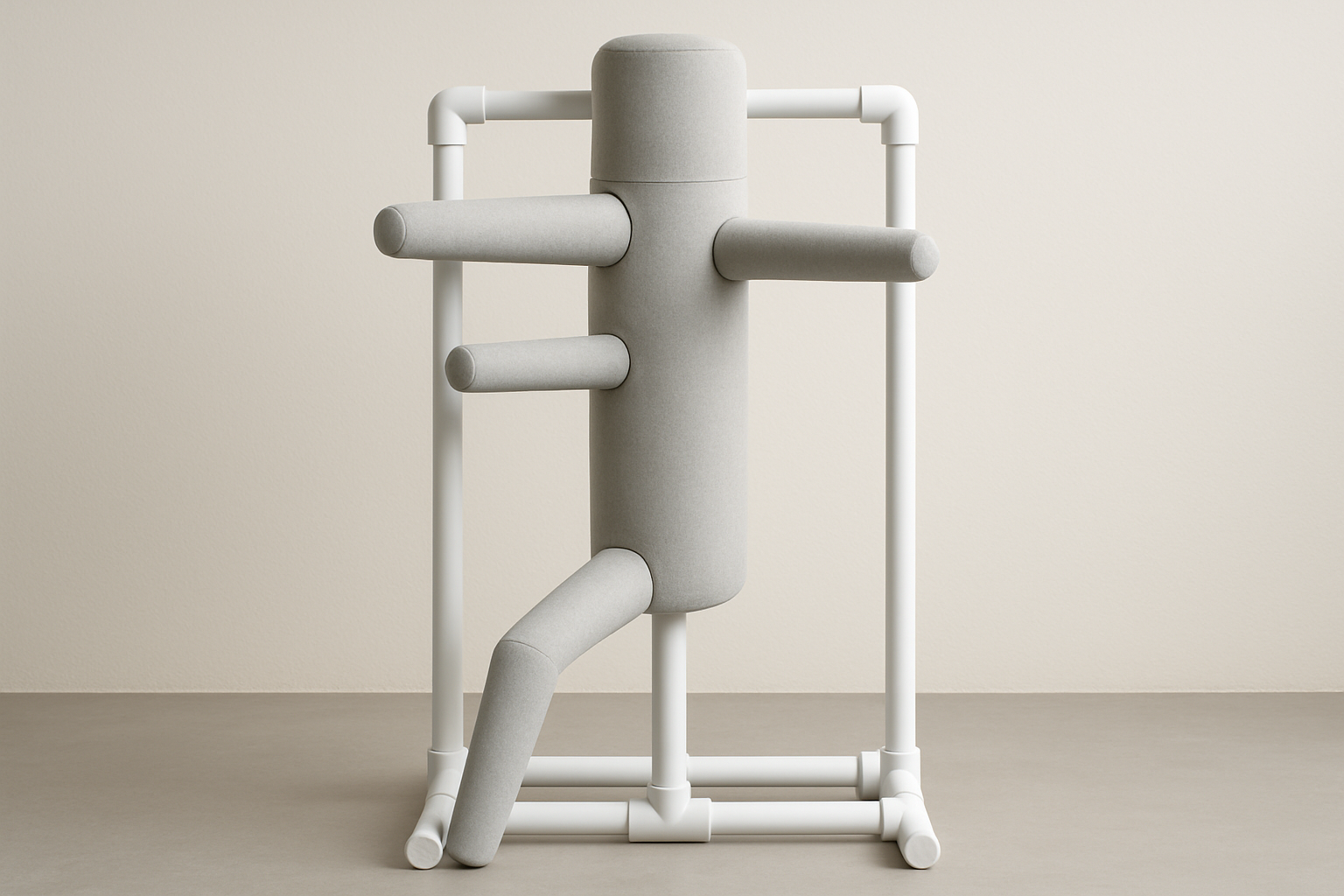 The PVC-Core Ghost: A Lightweight, Portable Dummy with a PVC Skeleton and Foam Padding - Pvc Ghost Dummy Feature