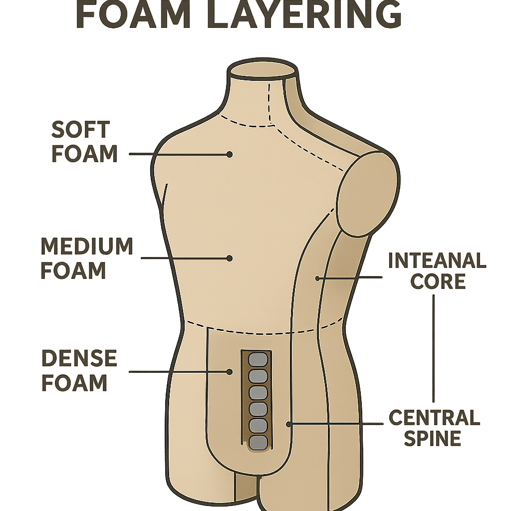 The Soft Warrior: Building a Foam Mannequin Dummy for Realistic Trapping and Striking - Soft Dummy Infographic