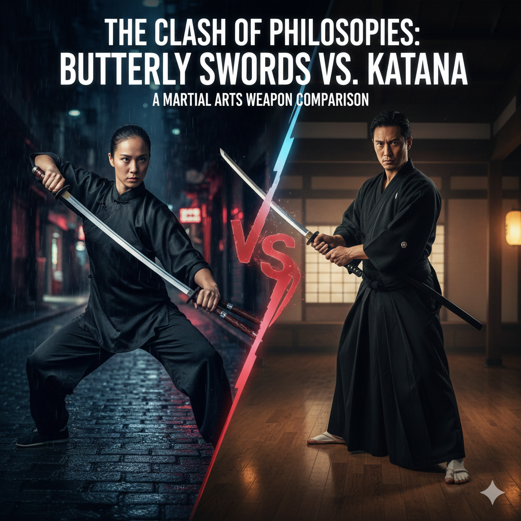 Wing chun butterfly swords blade shape guide (chopper vs stabber)