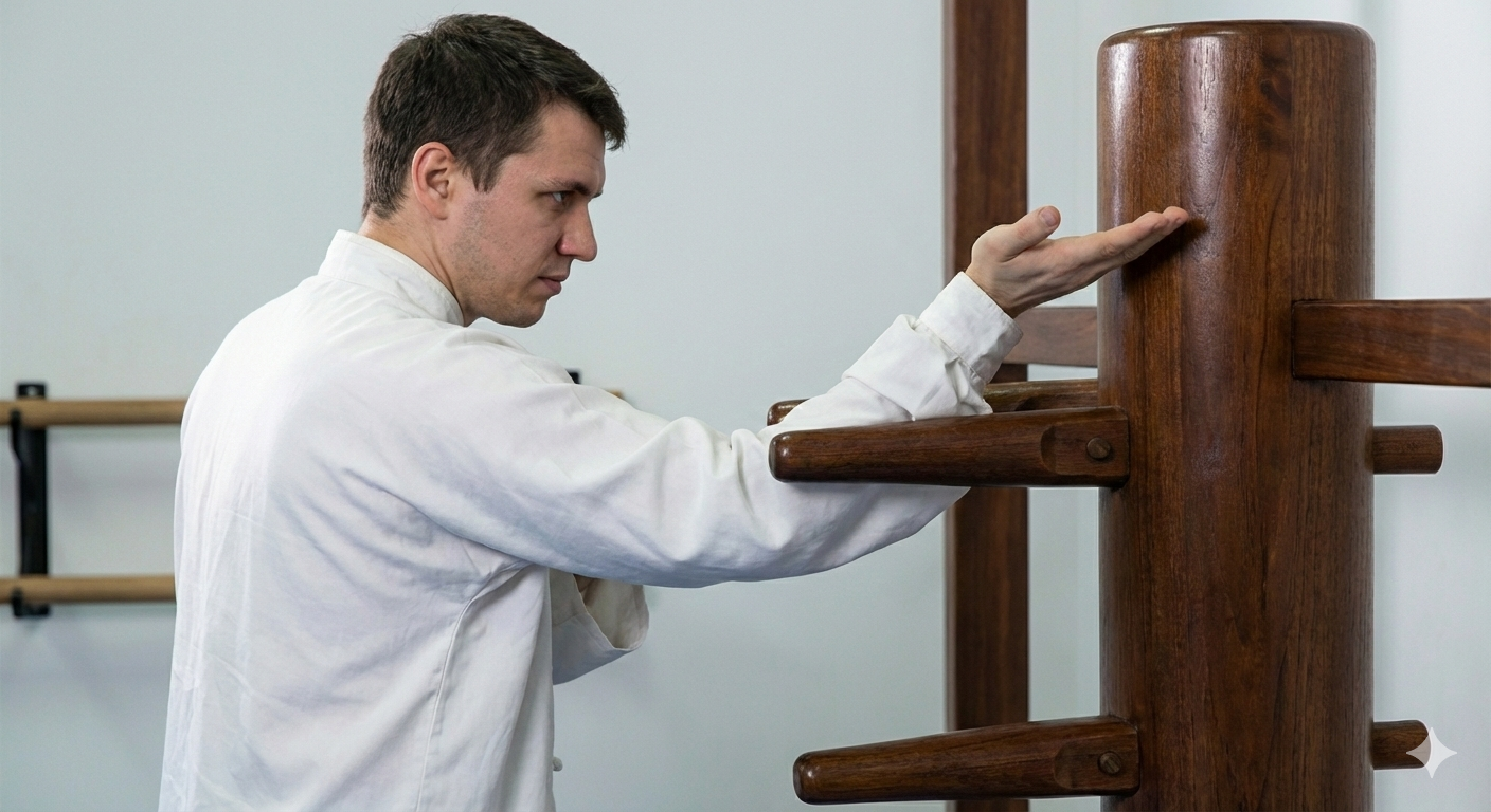 Wing Chun Dummy Arm Angles