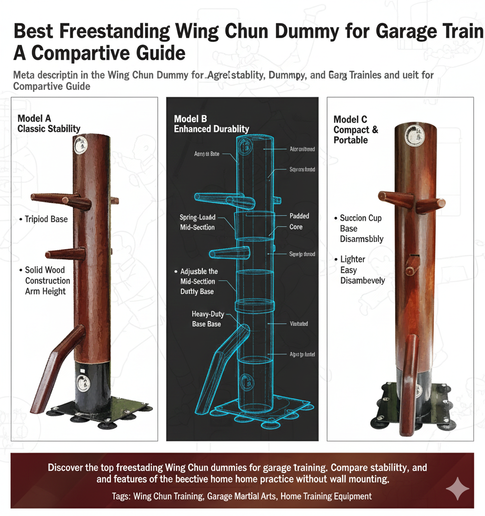 Wing Chun Dummy for Garage Training