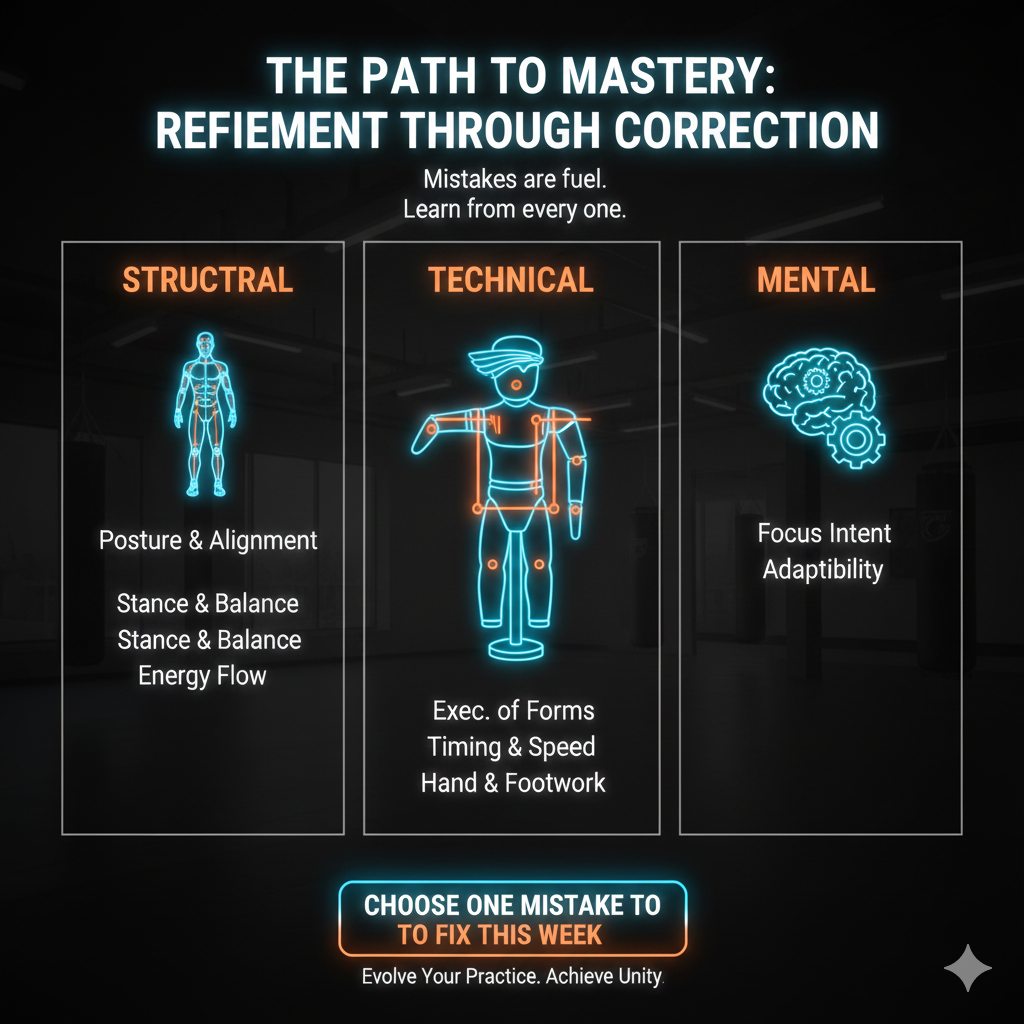 Beginner Mistakes: Mastering Wing Chun Training by Fixing Mistakes.