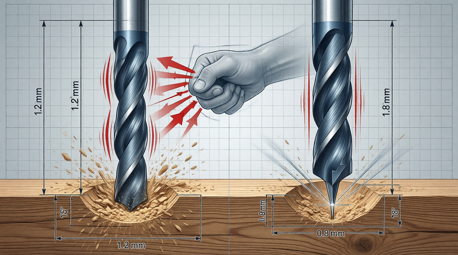 Best drill bits for wooden dummy arm holes