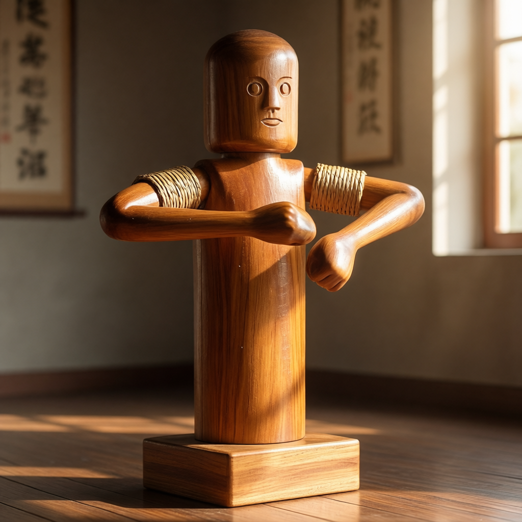 Master the Huen Sau: Precision Deflection on Hardwood Dummies with Pro-Grade Gear