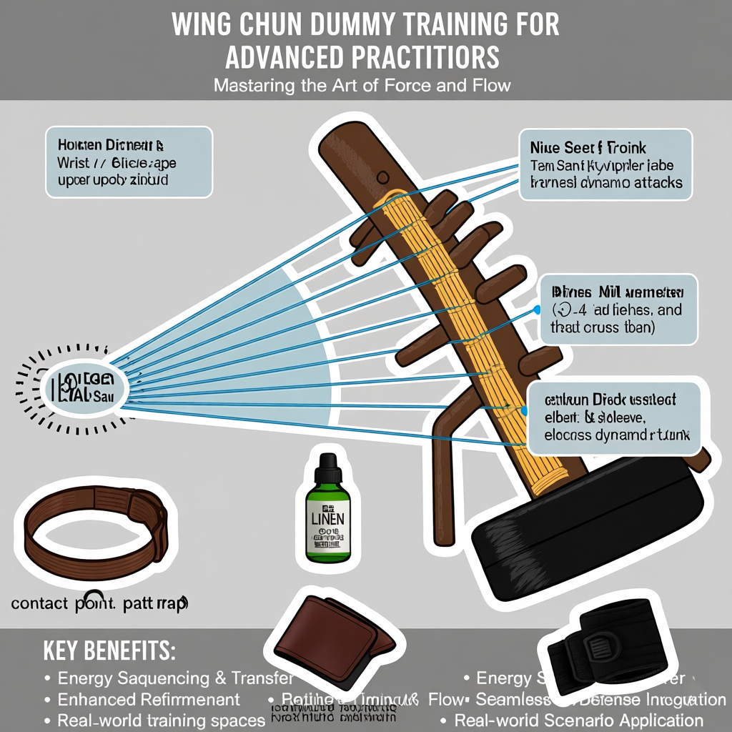 How to practice the Huen Sau on the dummy