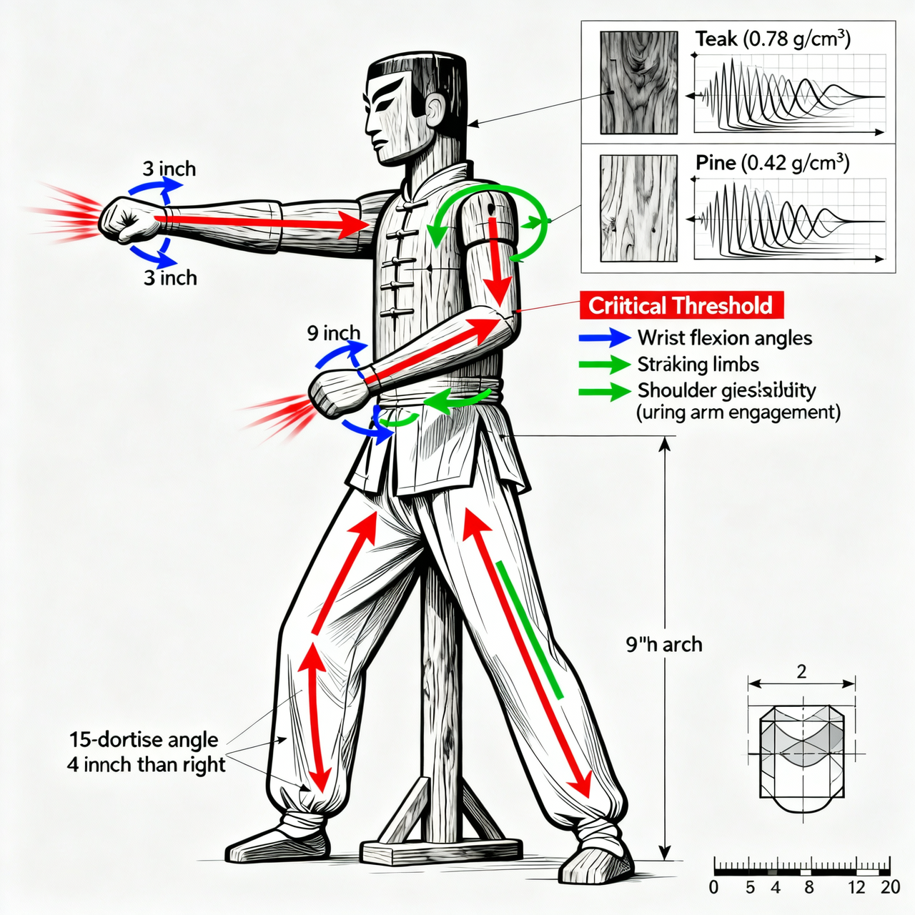  Wing Chun dummy drills for improving sensitivity