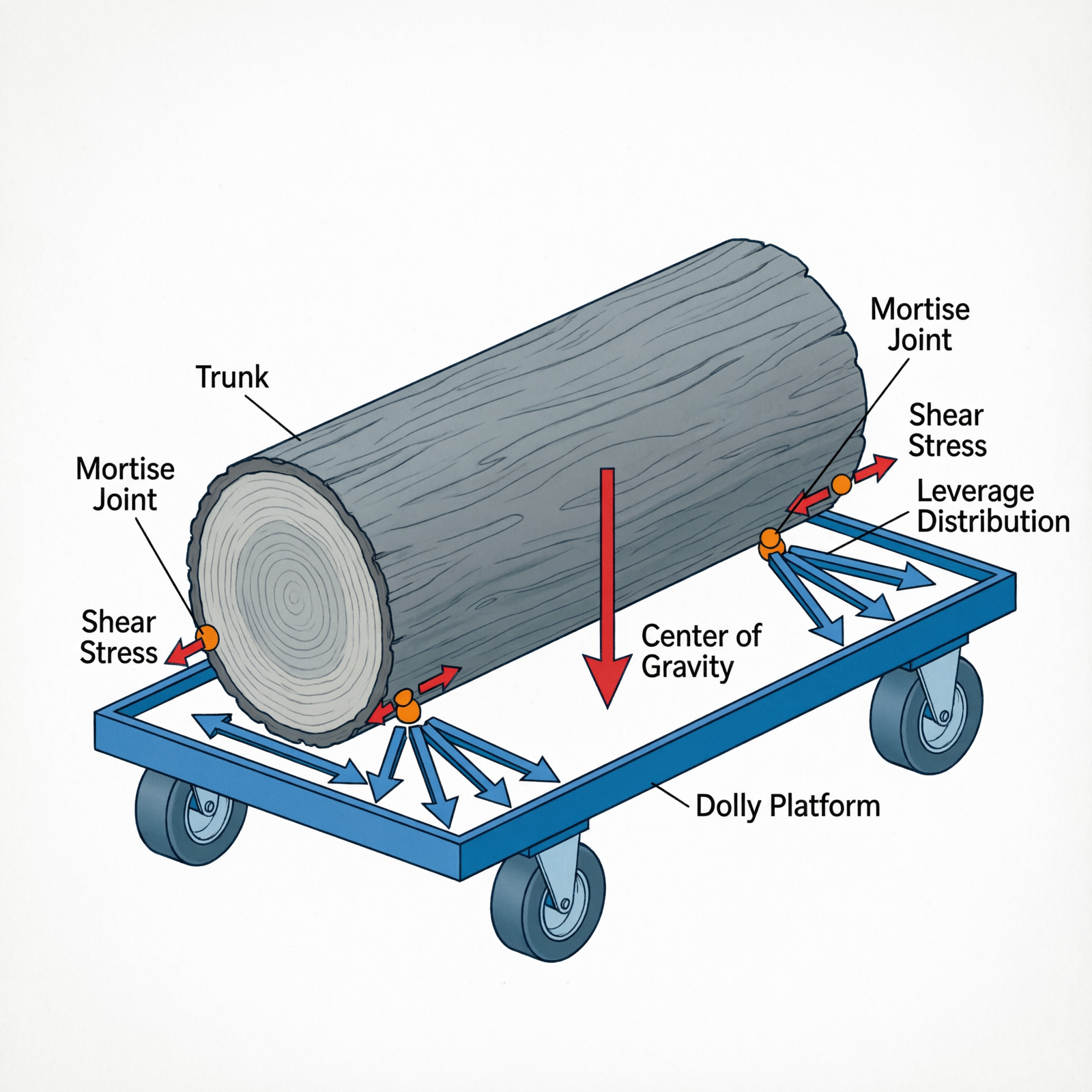  How to move a 200lb wooden dummy safely