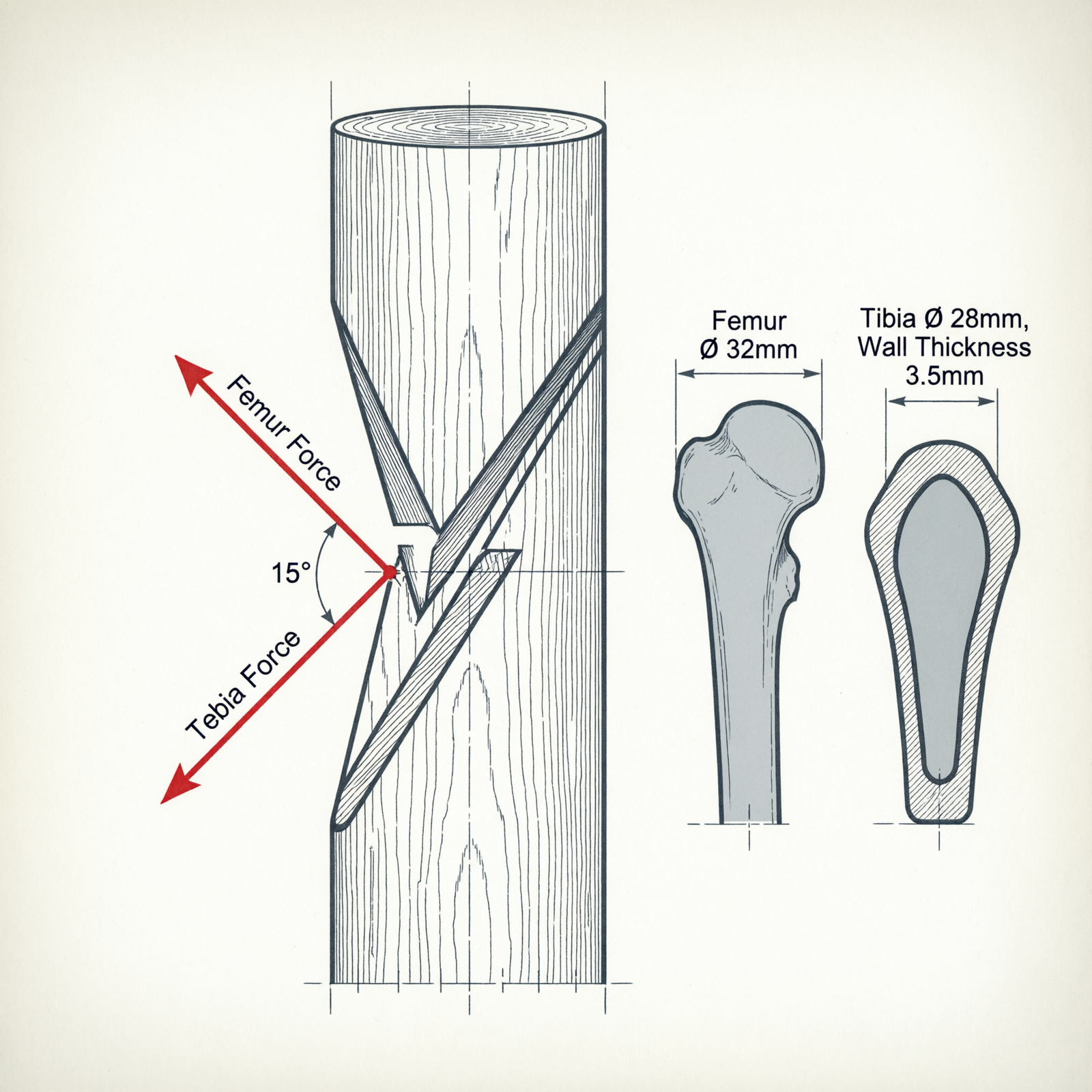 Wing Chun dummy leg mechanics explained