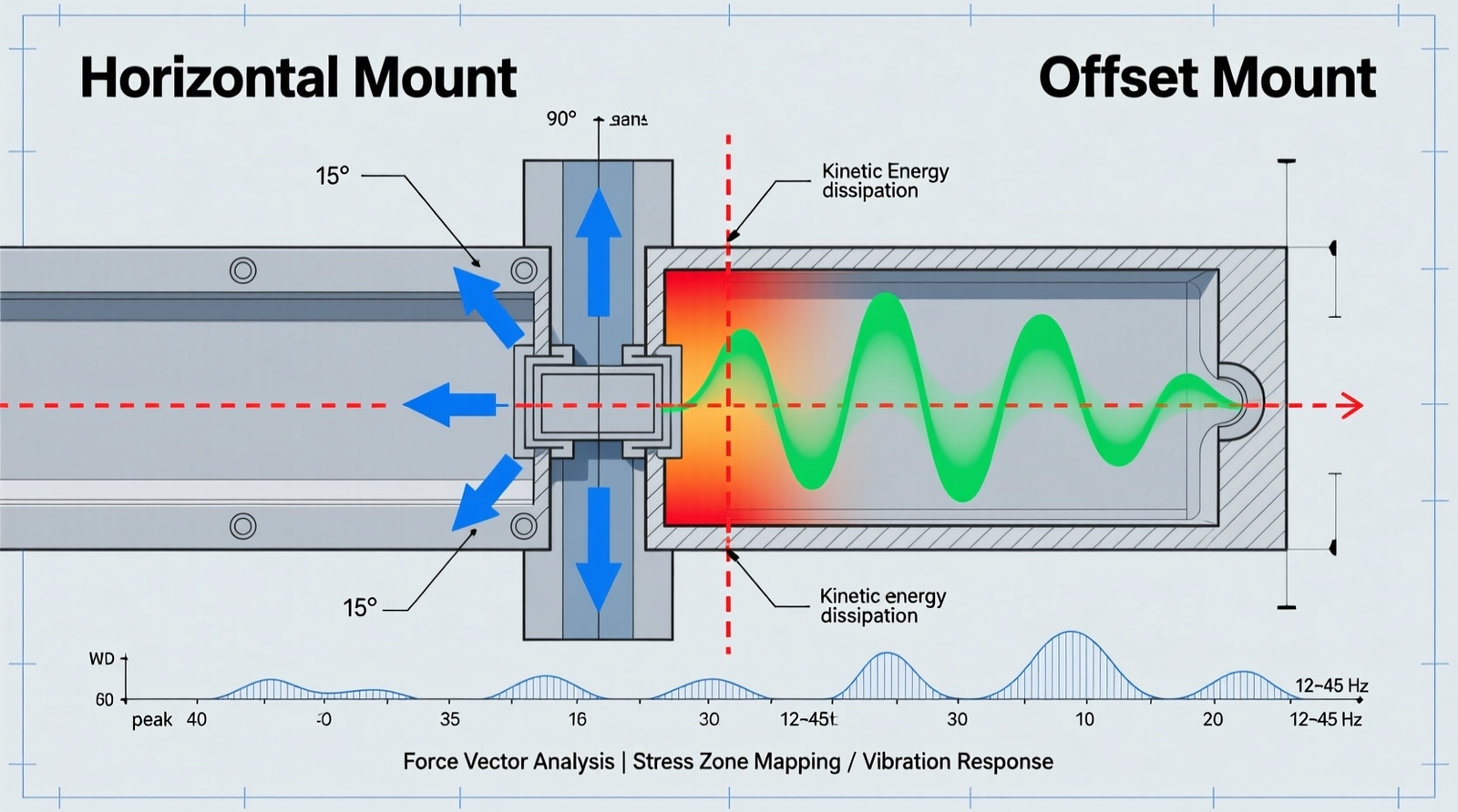 Centerline theory vs. Horizontal line on the dummy