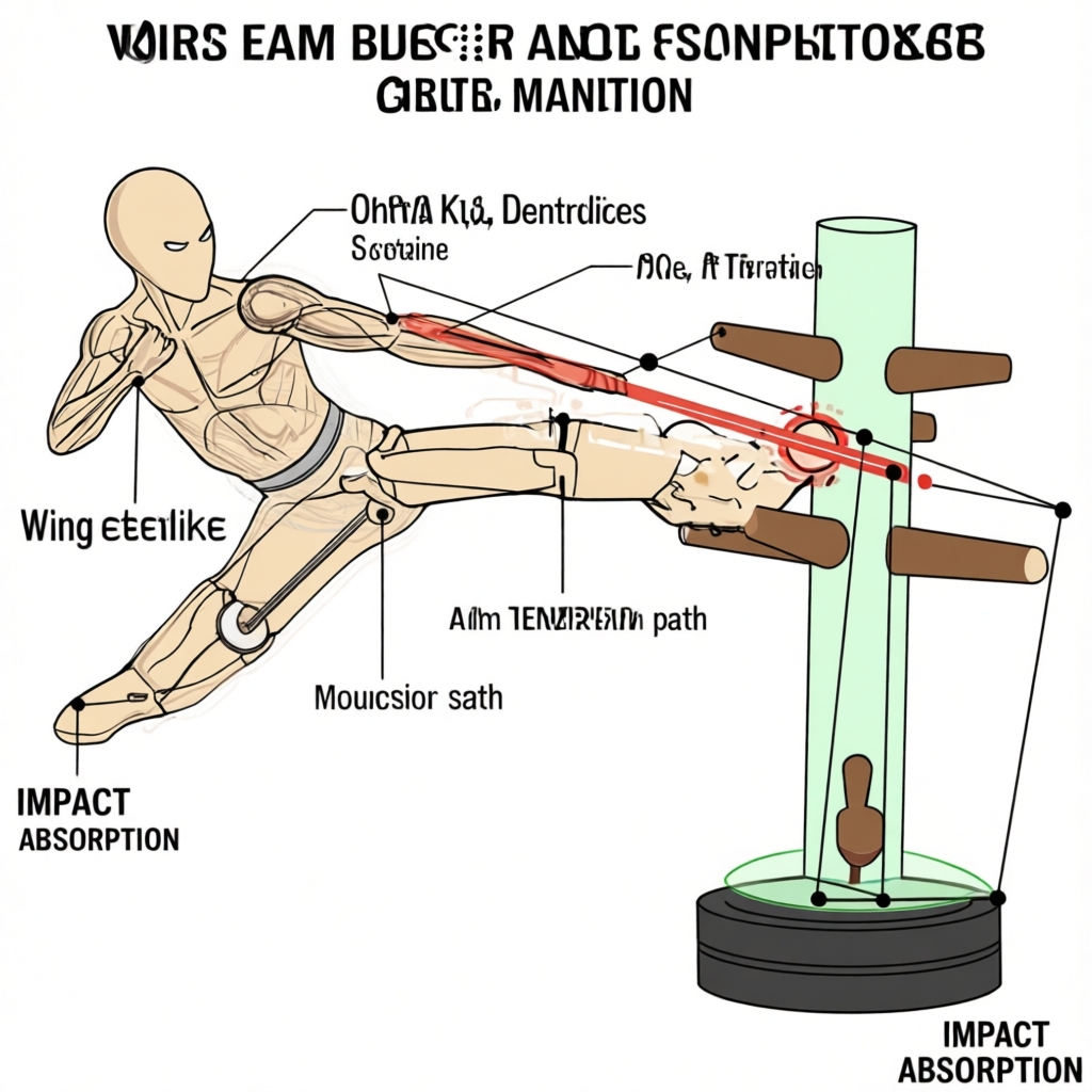 Wing Chun dummy drills for improving range