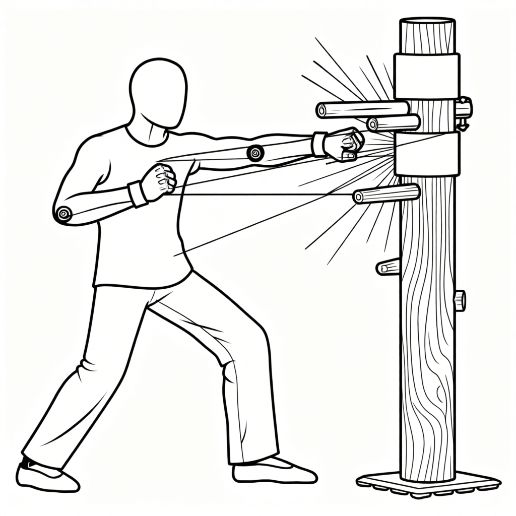 How to practice the Sau Sau on the dummy
